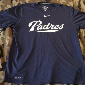Men's Nike San Diego Padres Dri-Fit T-Shirt Size L